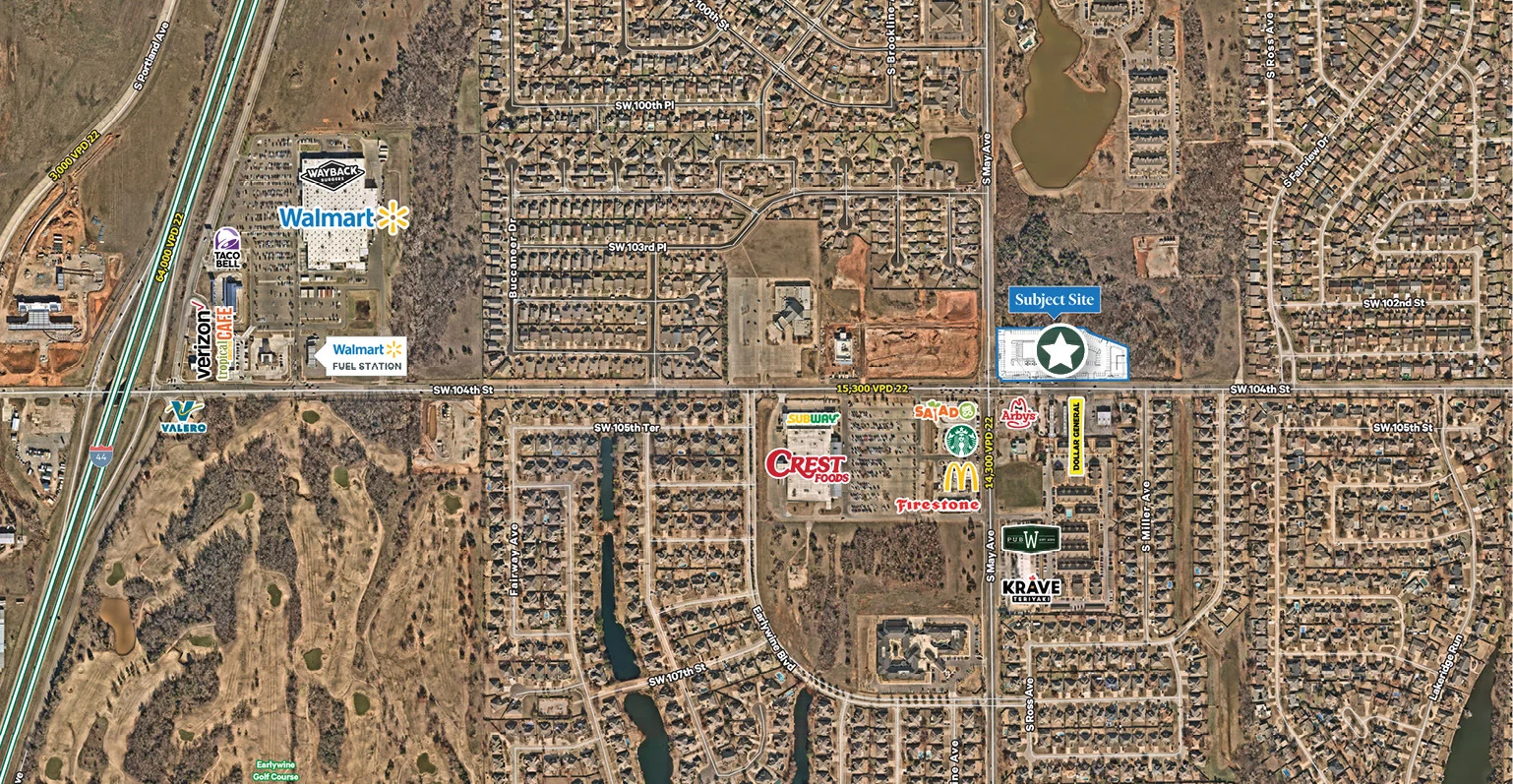 NEC of 104th and May | South Oklahoma City, OK 73170 — Lease in Oklahoma City, OK, photo 3 of 5