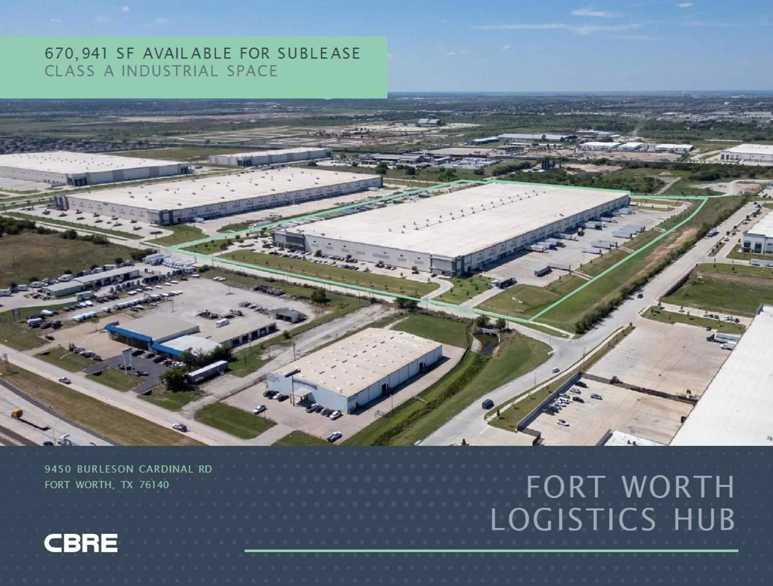 Fort Worth Logistics Hub — Lease in Fort Worth, TX, photo 1 of 8