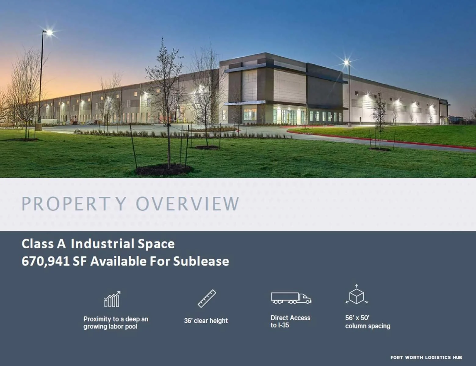 Fort Worth Logistics Hub — Lease in Fort Worth, TX, photo 2 of 8