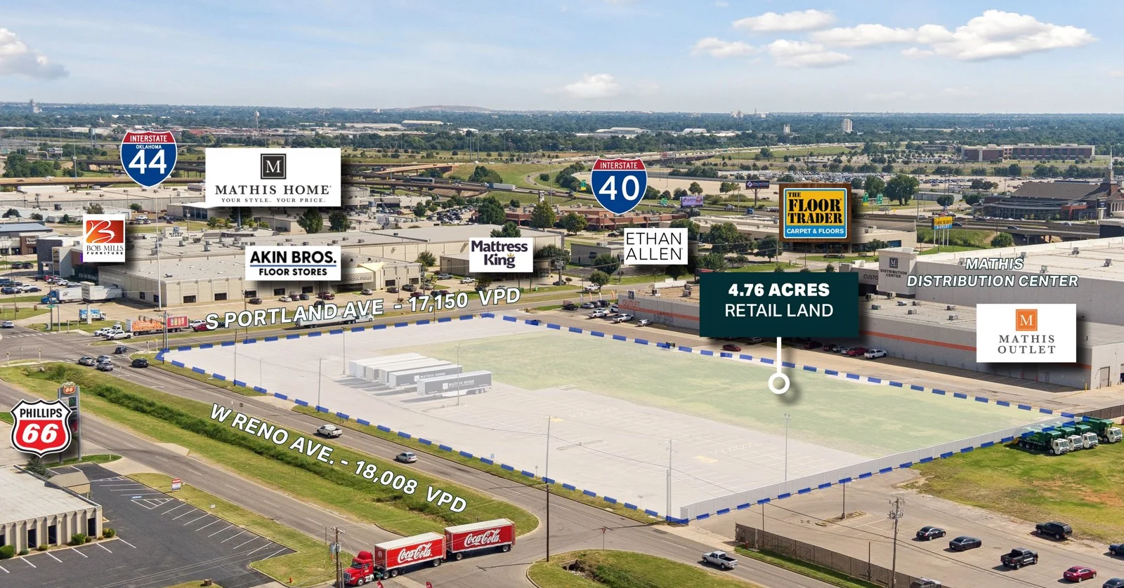 Land in Oklahoma City, OK — Lease in Oklahoma City, OK, photo 1 of 3