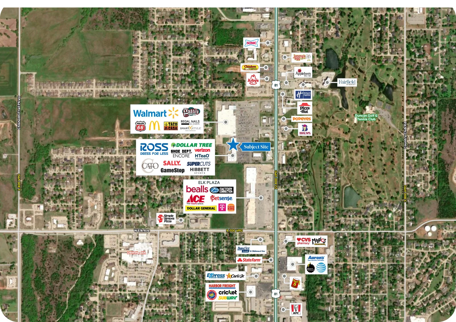 Duncan Towne Square — Lease in Duncan, OK, photo 2 of 6
