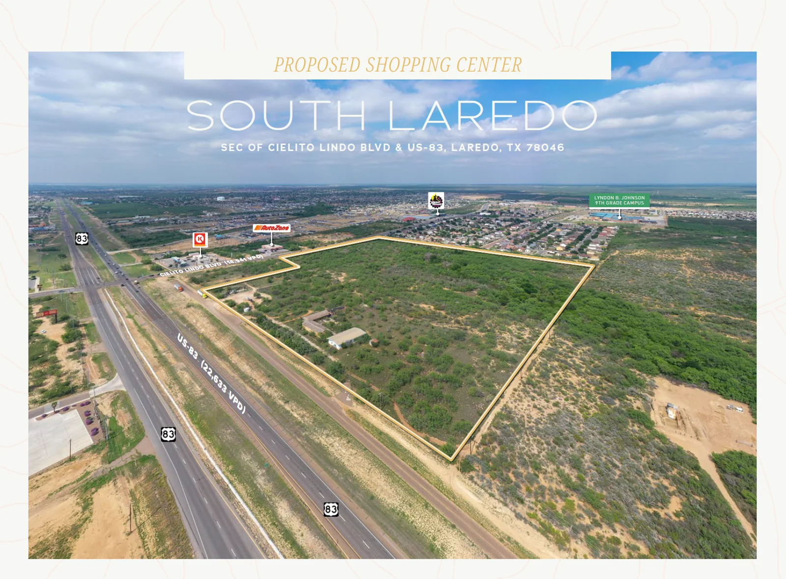 Retail in Laredo, TX — Lease in Laredo, TX, photo 1 of 2