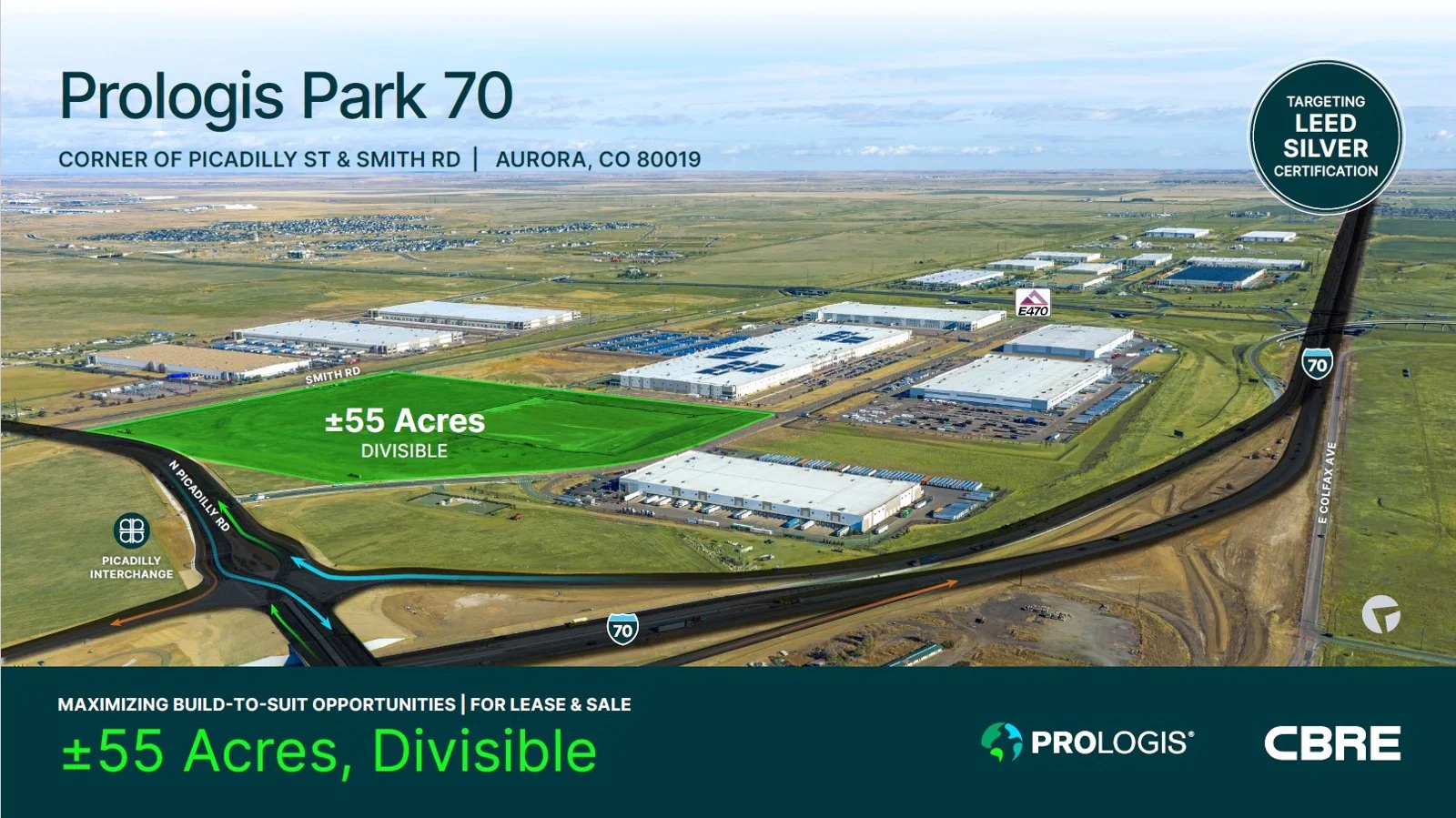 Prologis Park 70 BTS Land — Sale in Aurora, CO, photo 1 of 1