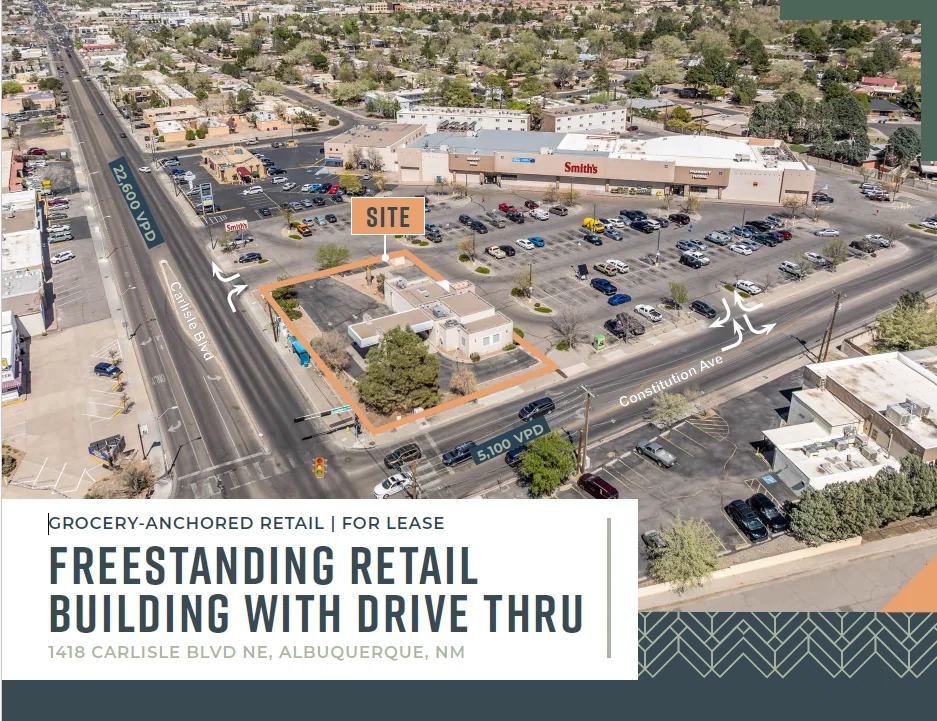 Grocery-Anchored Retail Freestanding Retail Building… — Lease in Albuquerque, NM, photo 2 of 4