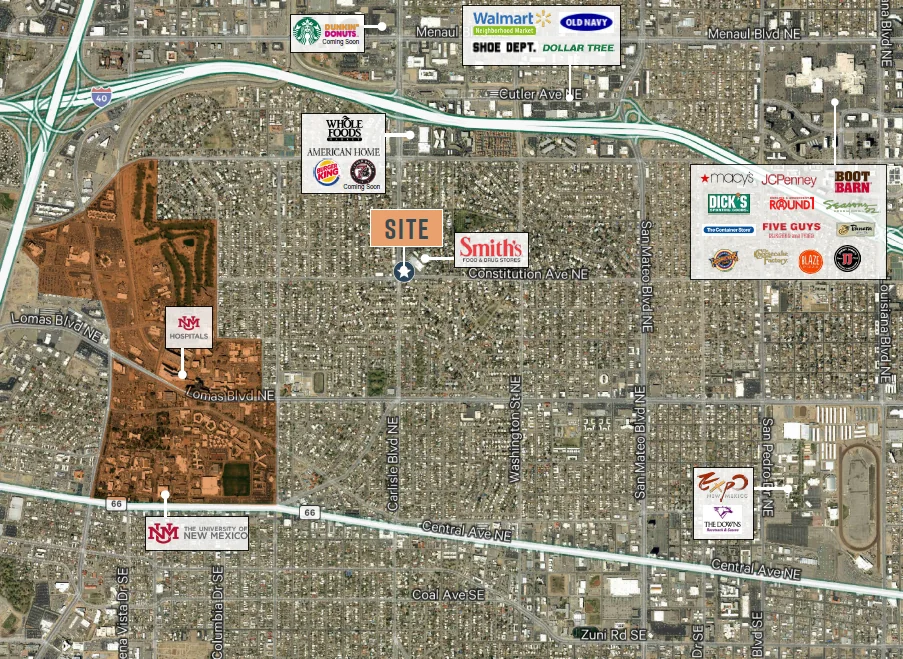 Grocery-Anchored Retail Freestanding Retail Building… — Lease in Albuquerque, NM, photo 3 of 4
