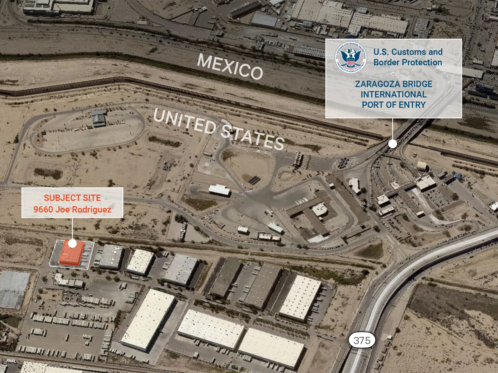 Industrial: 9660 Joe Rodriguez Drive — Lease in El Paso, TX, photo 3 of 3