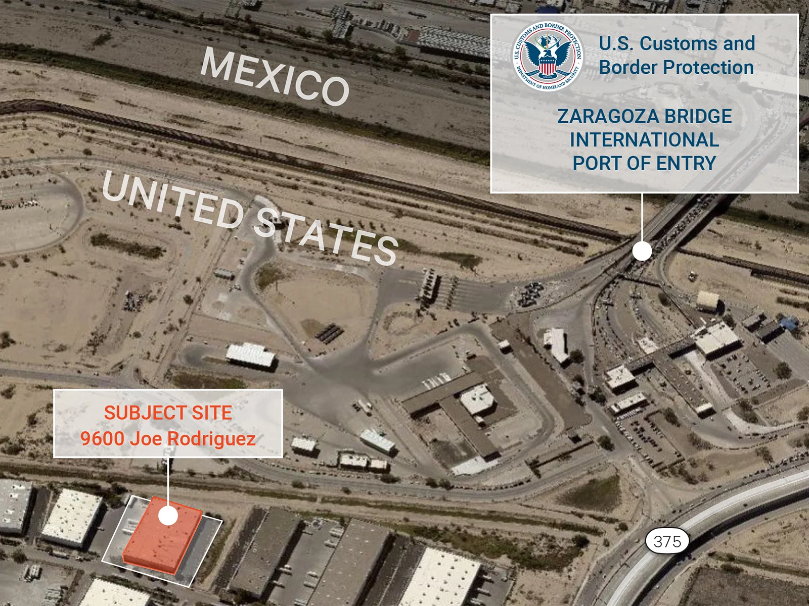Industrial: 9600 Joe Rodriguez Drive — Lease in El Paso, TX, photo 3 of 3