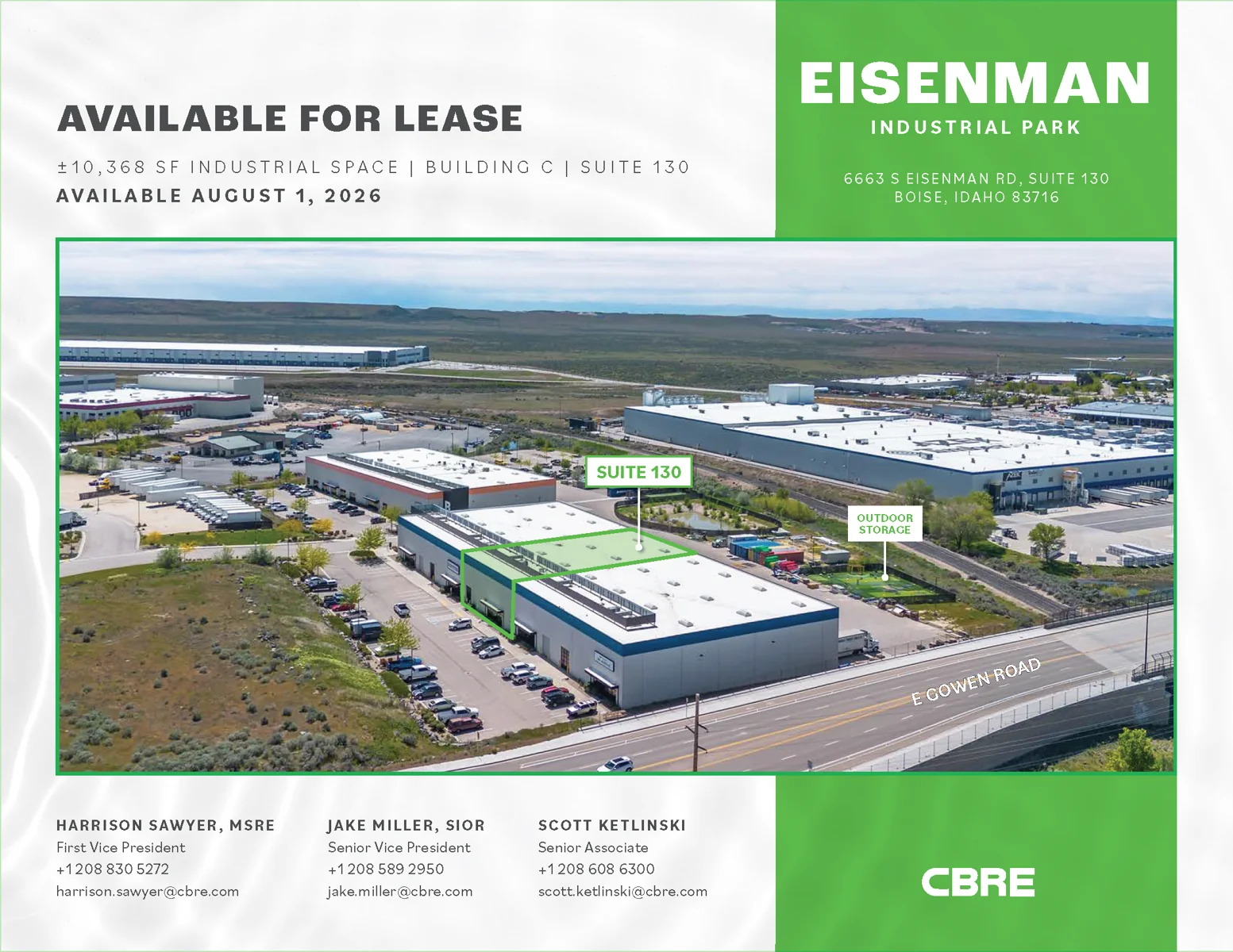 Eisenman Industrial Park | Suite 130 - other for sale in boise, ID