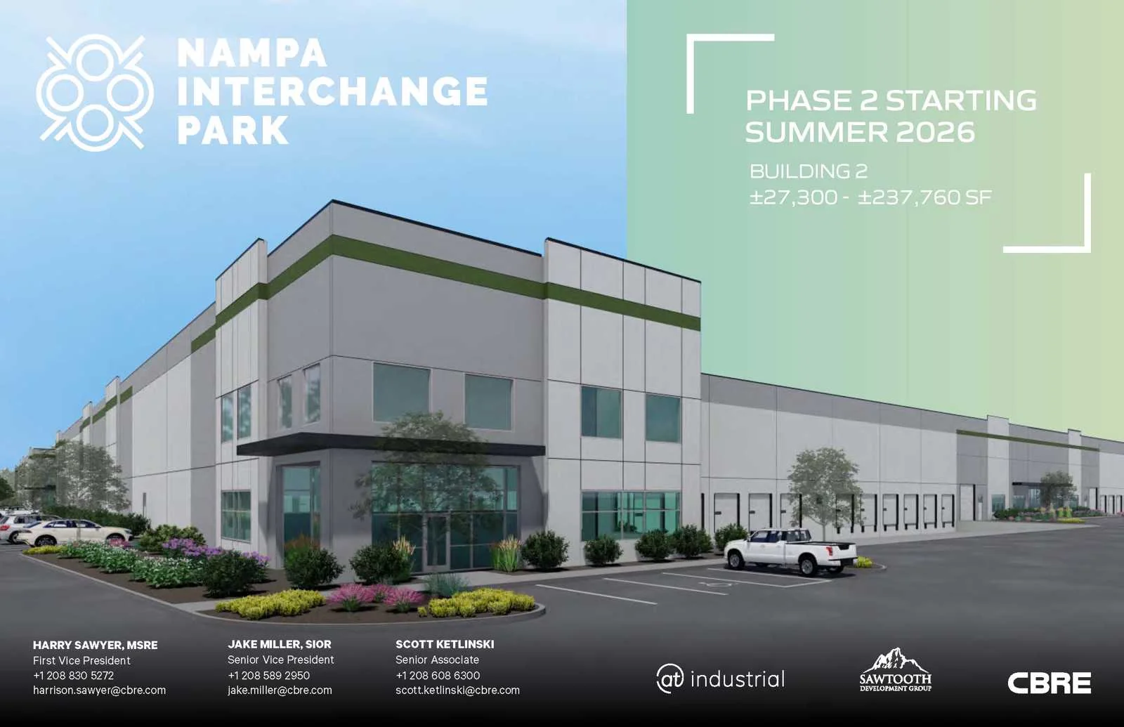 Nampa Interchange Park Building 2 — Lease in Nampa, ID, photo 1 of 5