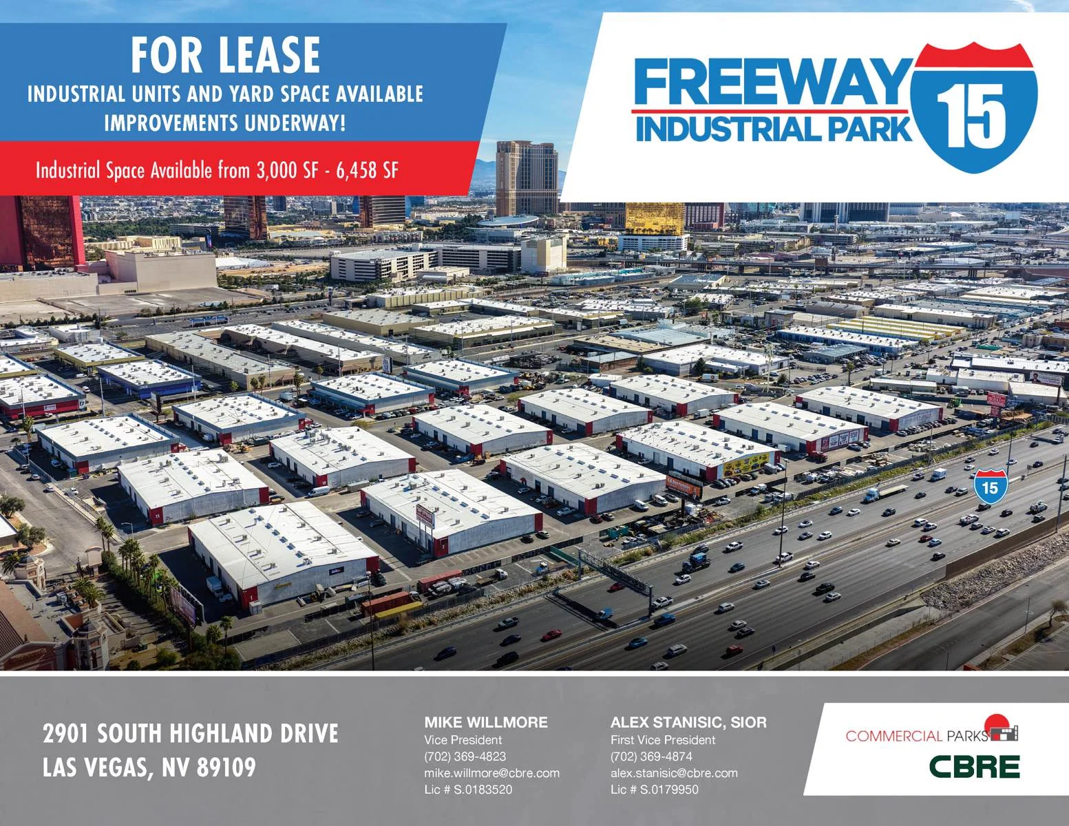 Freeway 15 Industrial Park — Lease in Las Vegas, NV, photo 1 of 3
