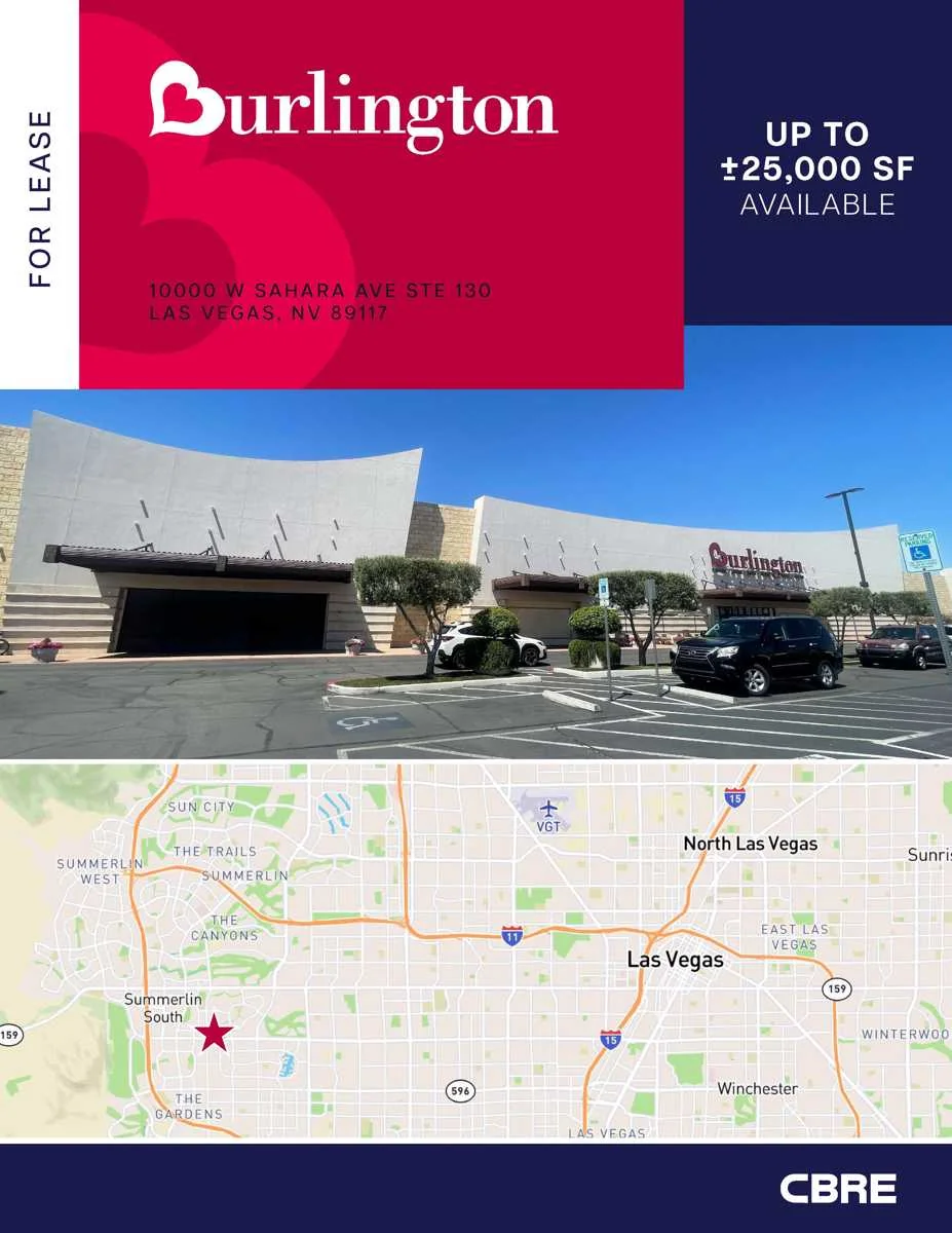 Burlington — Lease in Las Vegas, NV, photo 1 of 1