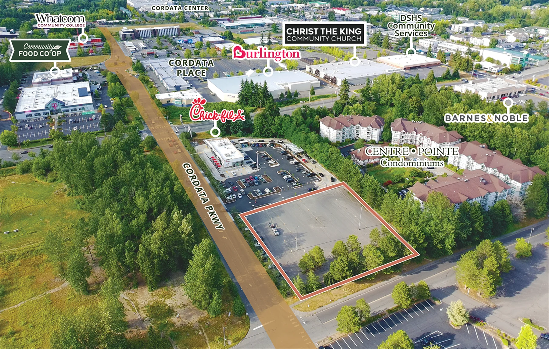 Commercial Outlot - Bellingham, VA — Sale in Bellingham, WA, photo 1 of 2