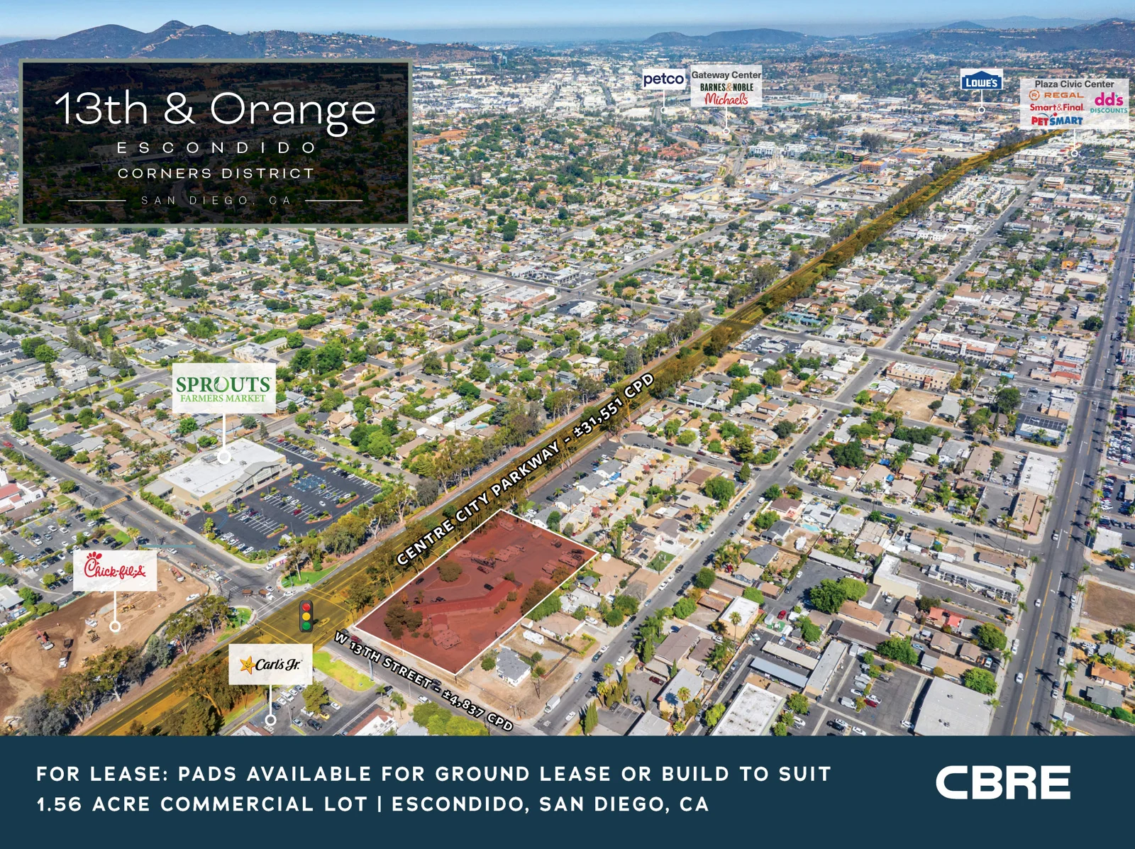 13th & Orange — Lease in Escondido, CA, photo 1 of 1