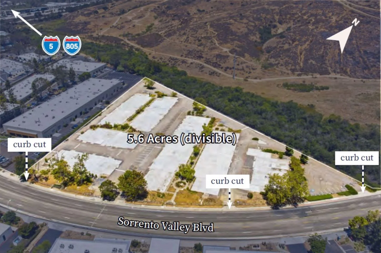 5.6 Acres (Divisible) Industrial Yard in Central San… — Lease in San Diego, CA, photo 2 of 2