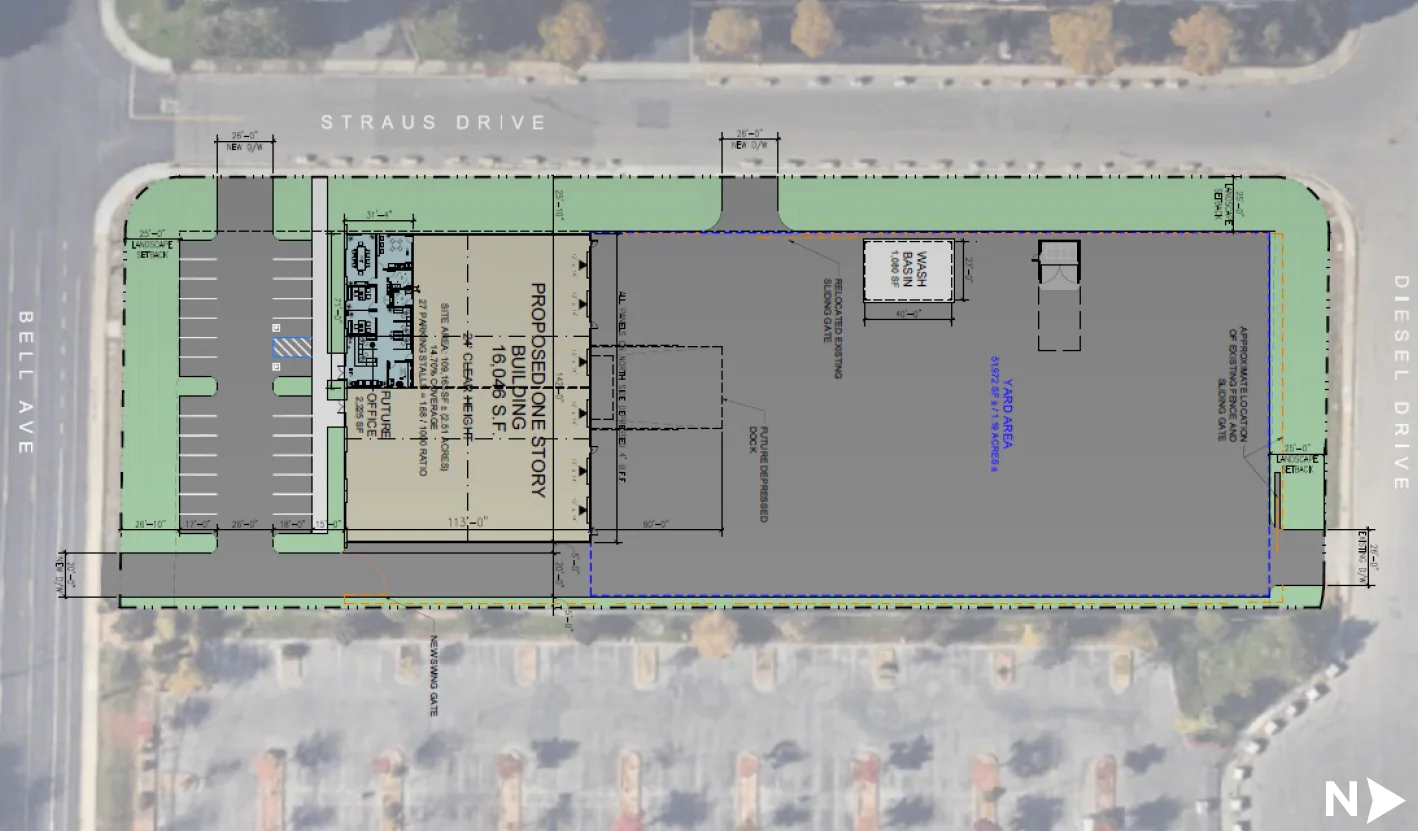 North-East Corner of Bell Avenue & Straus Drive — Sale in Sacramento, CA, photo 1 of 2