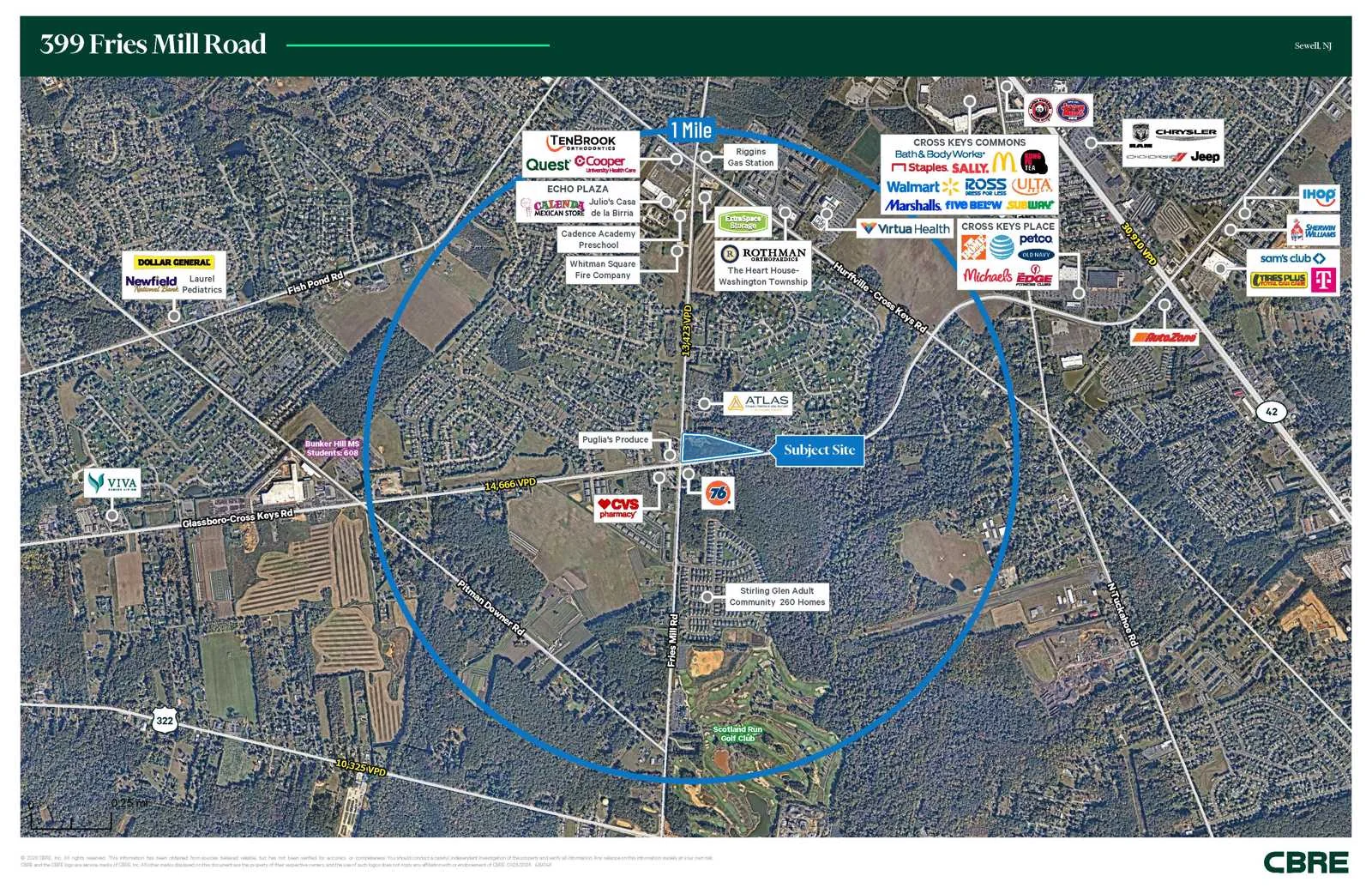 Corner of Fries Mill Road & Glassboro Cross Keys Rd,… — Sale in Washington Township, NJ, photo 2 of 3