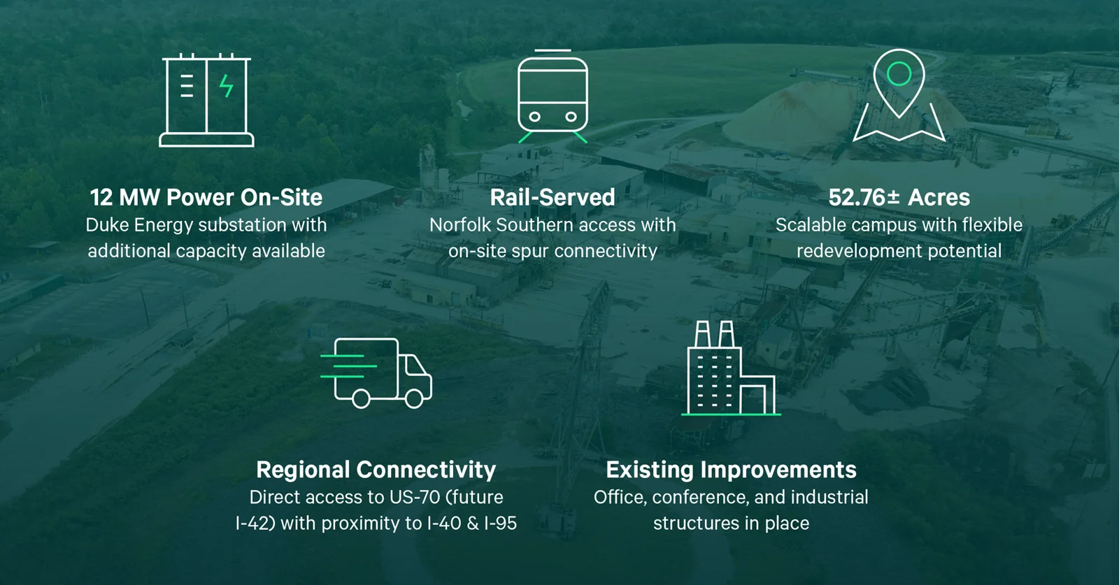 Rail Served Industrial Site | New Bern, NC — Sale in Vanceboro, NC, photo 3 of 8