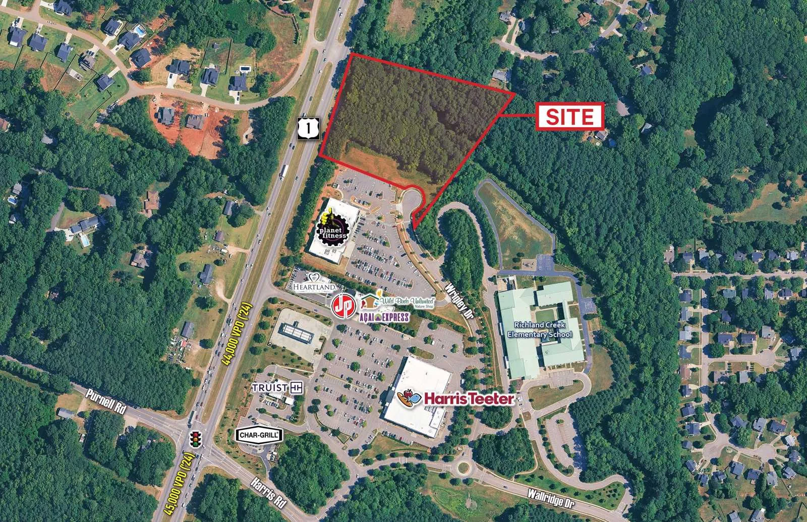 Land in Wake Forest, NC — Sale in Wake Forest, NC, photo 1 of 2