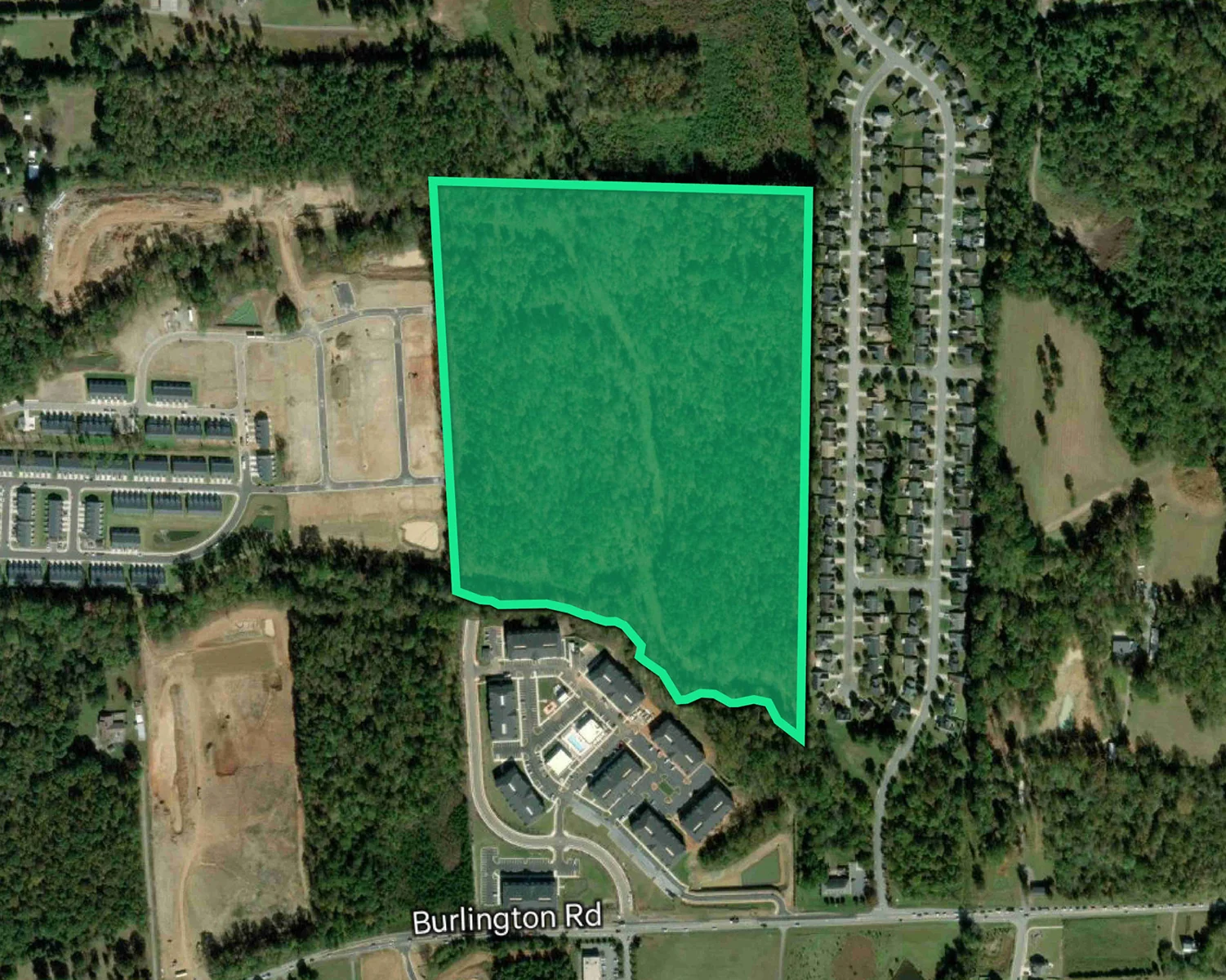 Land in Whitsett, NC — Sale in Whitsett, NC, photo 1 of 2