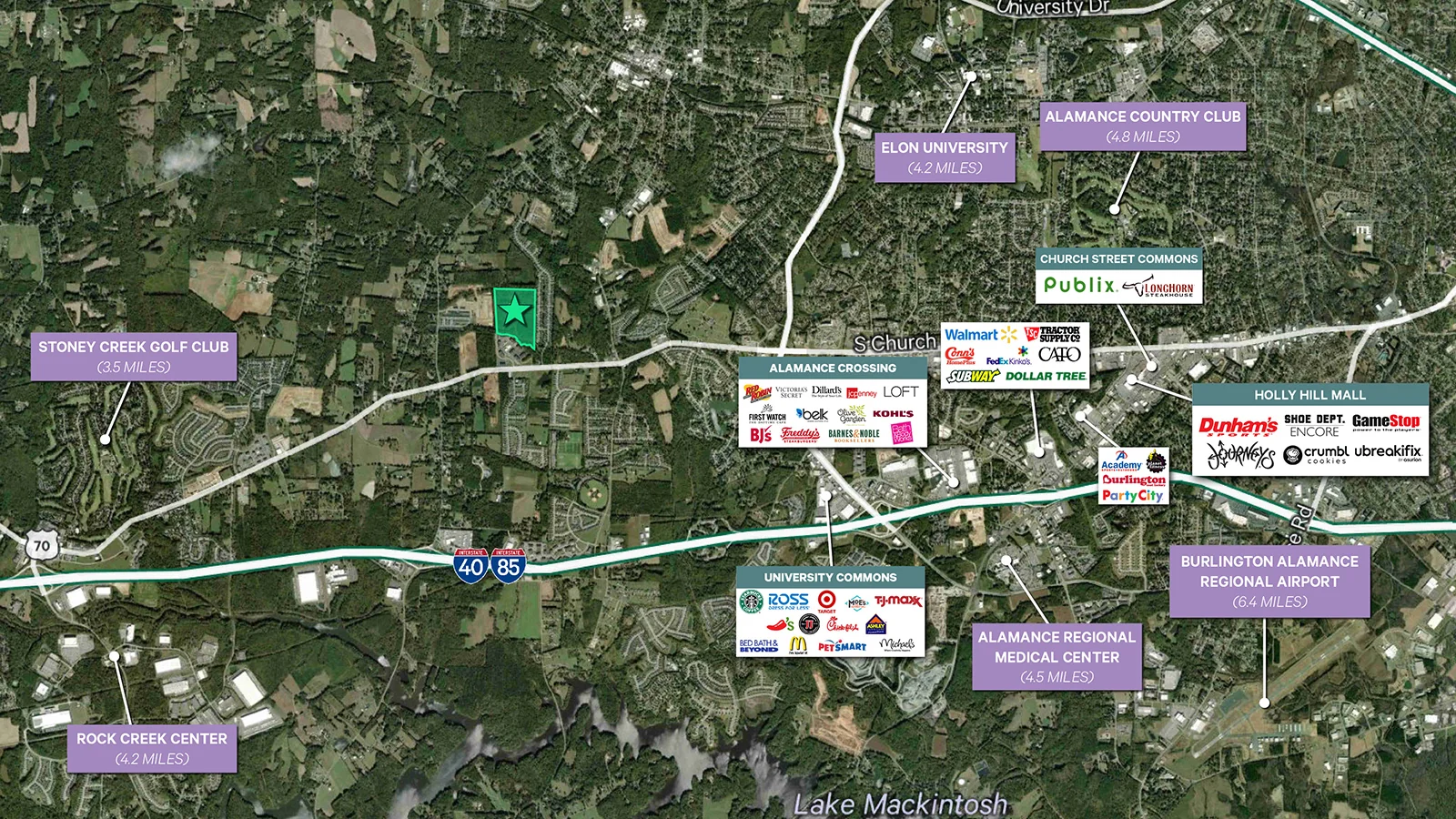Land in Whitsett, NC — Sale in Whitsett, NC, photo 2 of 2