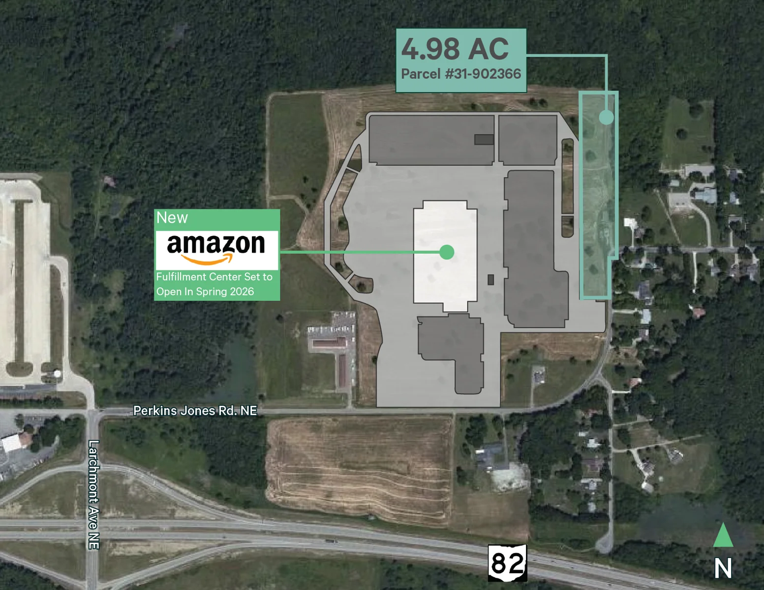 Perkins Jones Rd Land | 4.98 AC Parcel #31-902366 — Sale in Warren, OH, photo 1 of 1