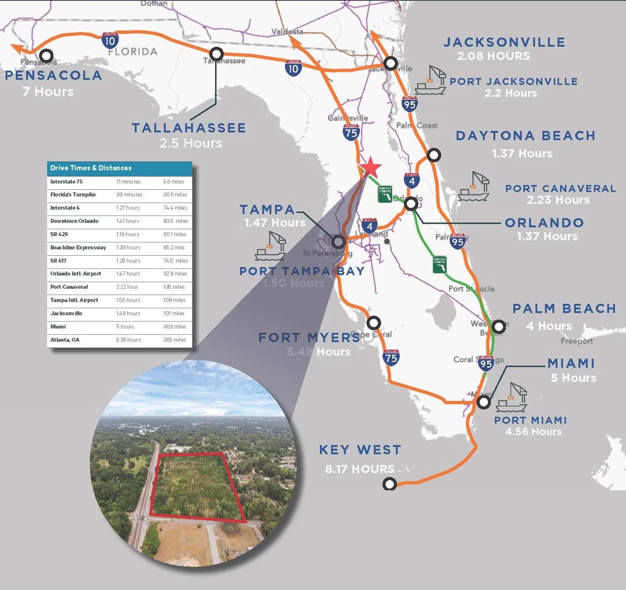 Ocala Industrial Land- +/-16.6 acres — Sale in Ocala, FL, photo 4 of 4