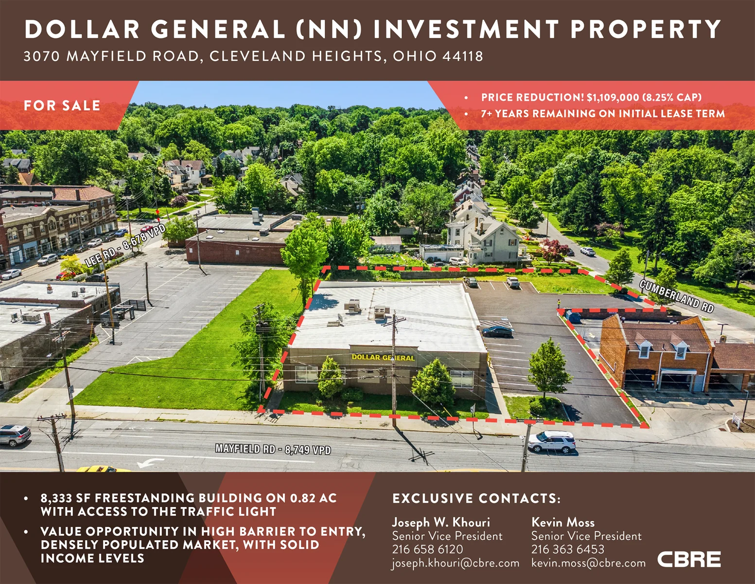 Dollar General (NN) Investment Property — Sale in Cleveland Heights, OH, photo 1 of 6