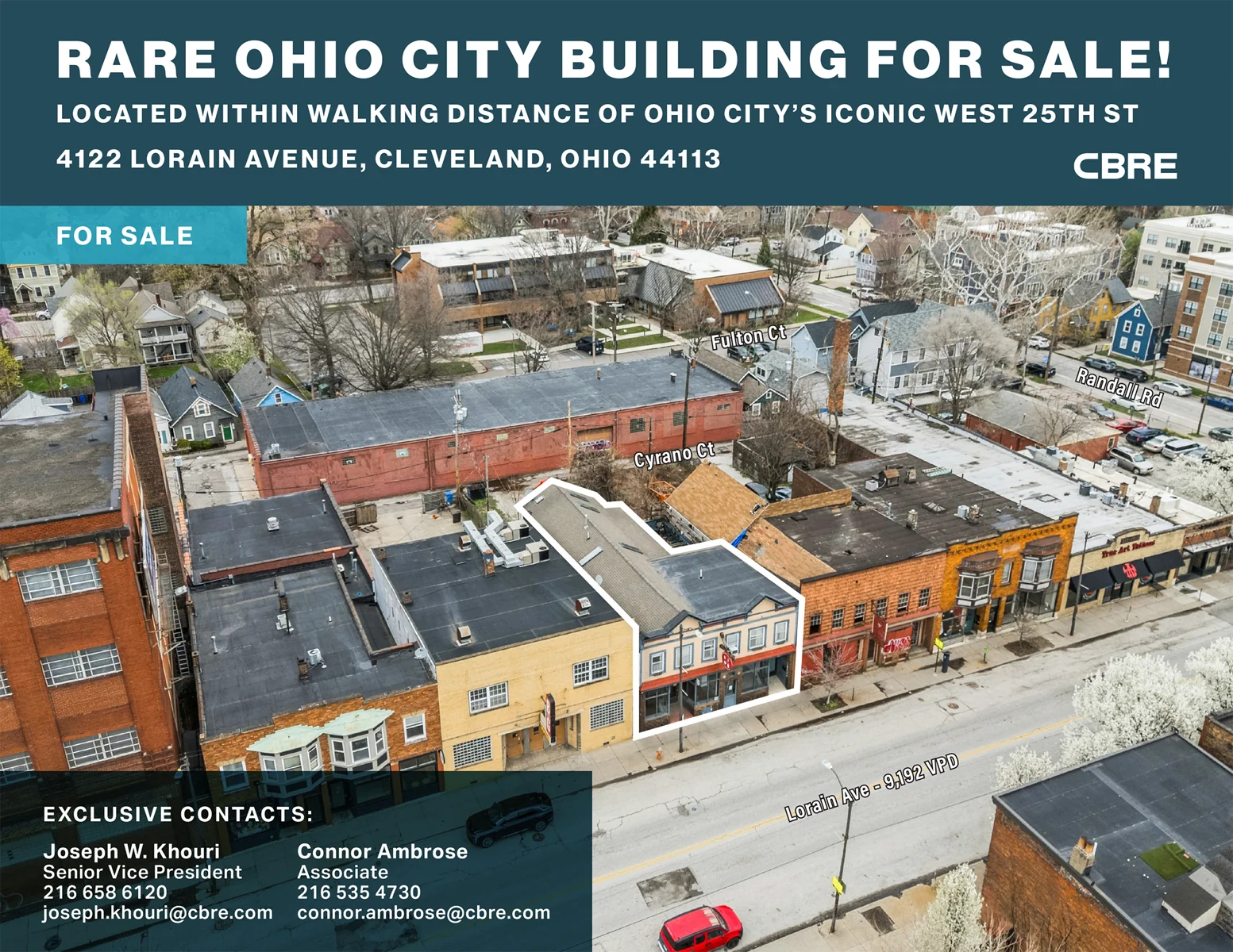 Rare Ohio City Building For Sale! — Sale in Cleveland, OH, photo 1 of 8