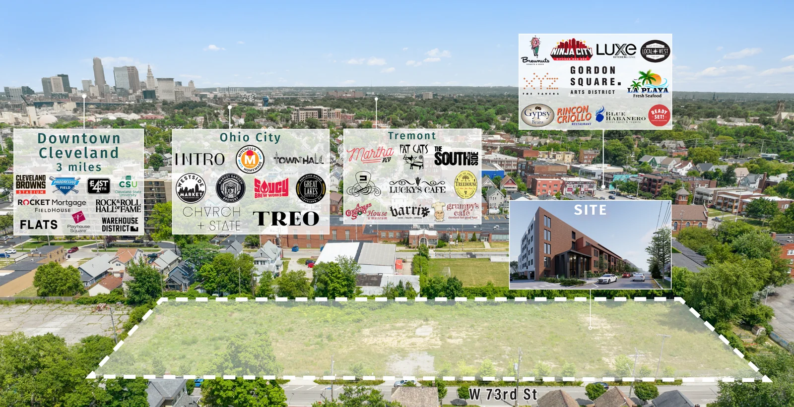 1.78 AC Multifamily Development Site — Sale in Cleveland, OH, photo 3 of 5