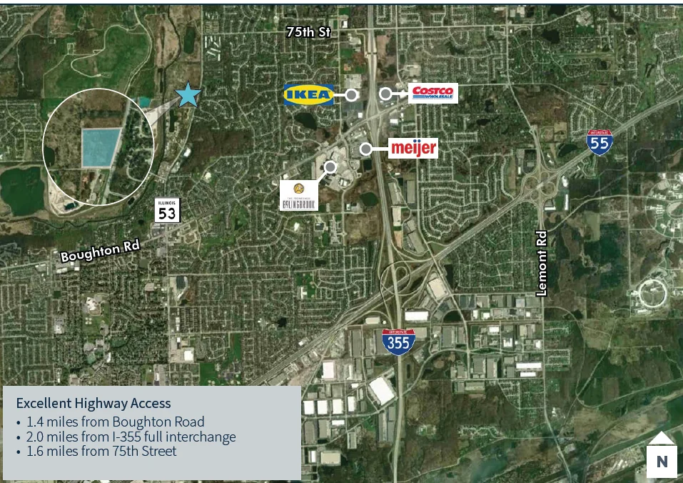 Land in Bolingbrook, IL — Sale in Bolingbrook, IL, photo 1 of 3