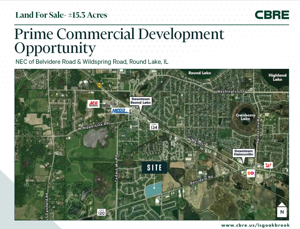 Land in Round Lake, IL — Sale in Round Lake, IL, photo 1 of 3