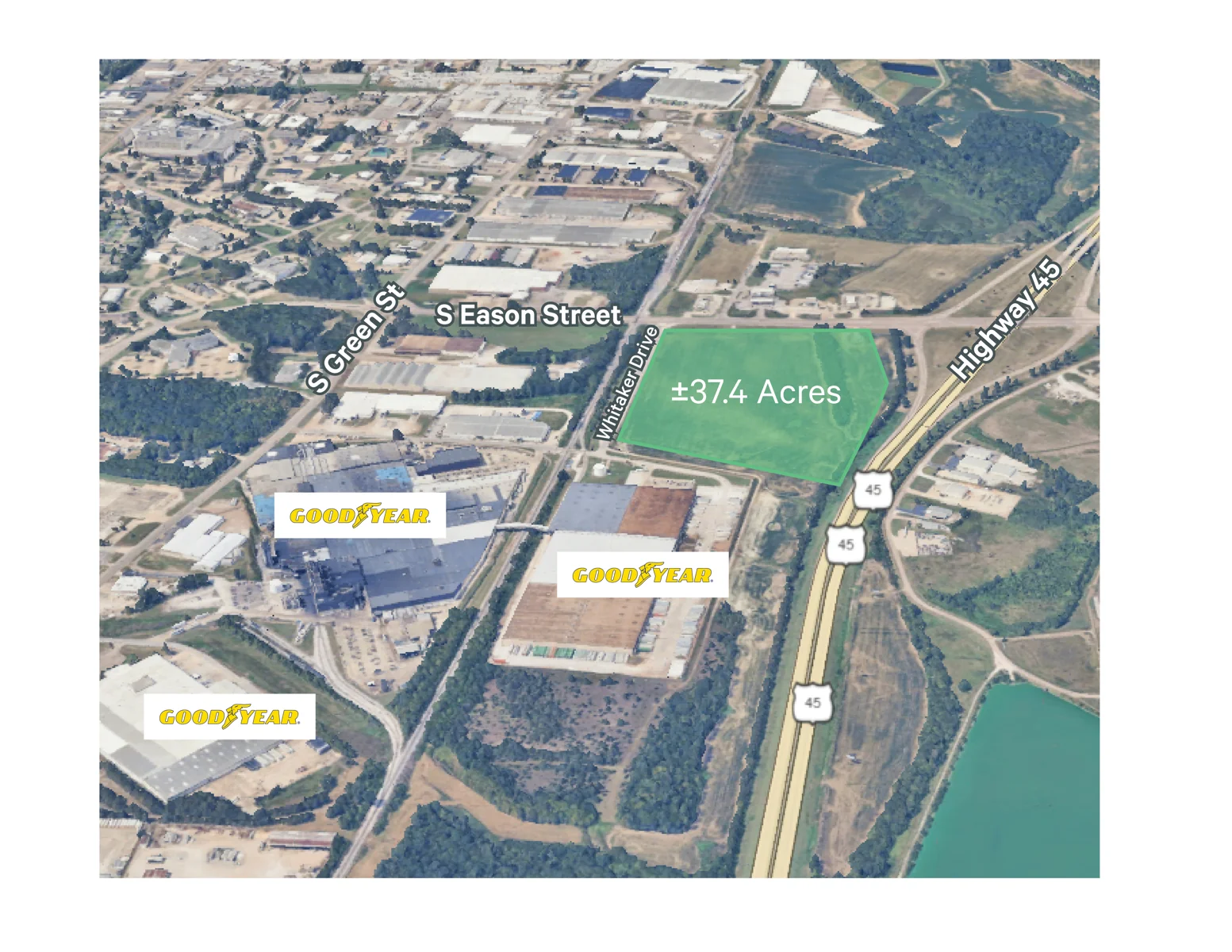 37.4 Acre Development Site Tupelo - other for sale in tupelo, MS