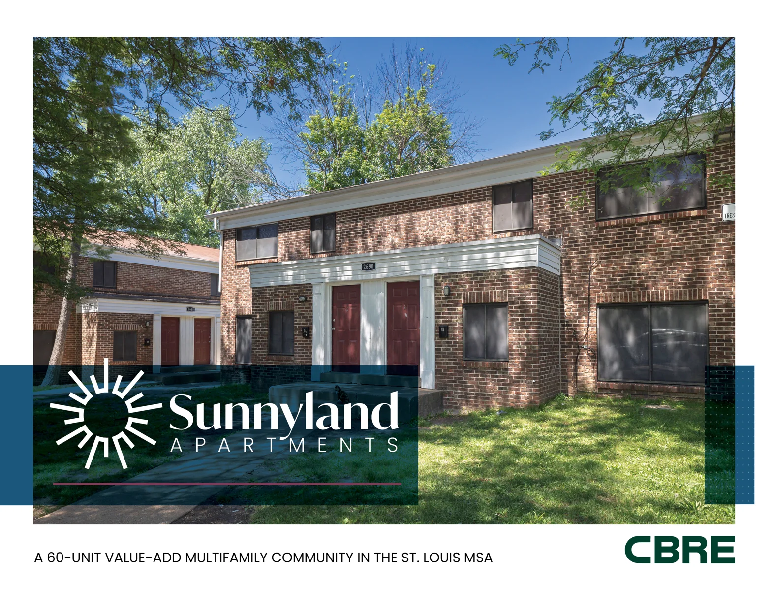 Sunnyland Apartments — Sale in Jennings, MO, photo 1 of 8