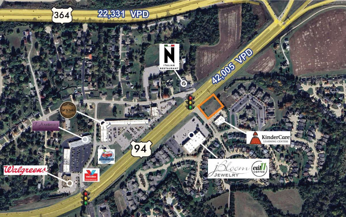 1.123 Acre Land Parcel in St. Peters — Sale in St. Peters, MO, photo 2 of 2