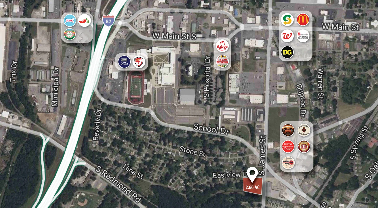 Land in Jacksonville, AR — Sale in Jacksonville, AR, photo 4 of 8
