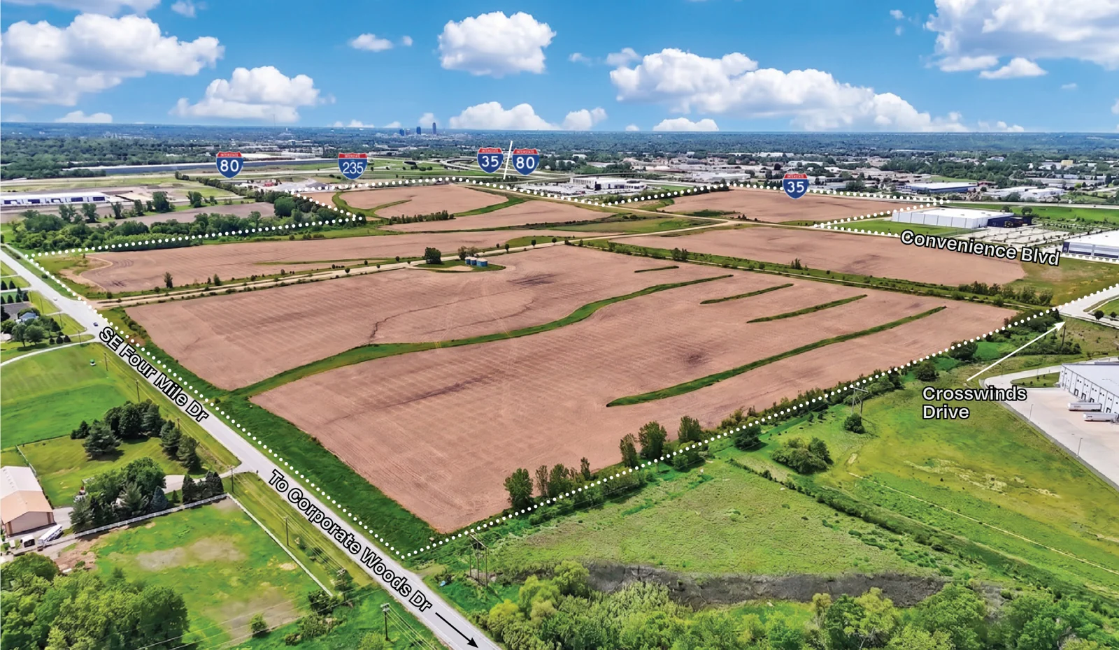 Crosswinds Business Park Outlots — Sale in Ankeny, IA, photo 1 of 6