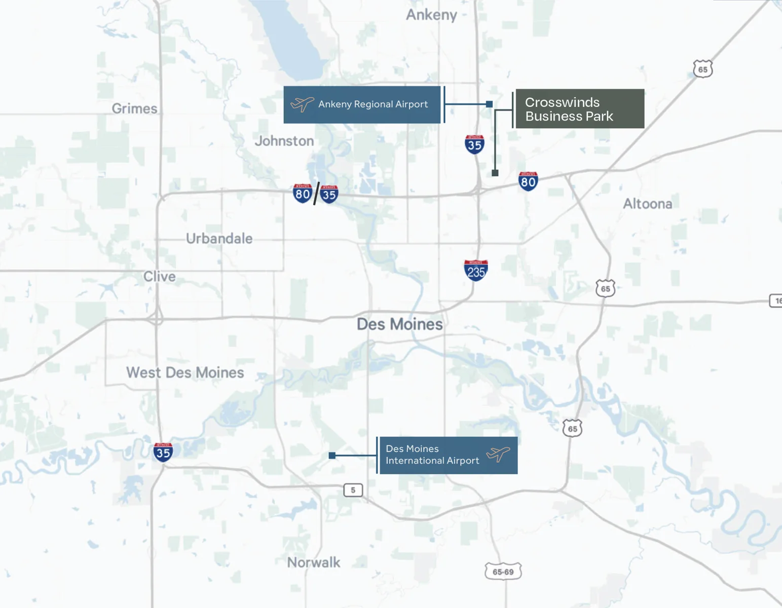 Crosswinds Business Park Outlots — Sale in Ankeny, IA, photo 5 of 6