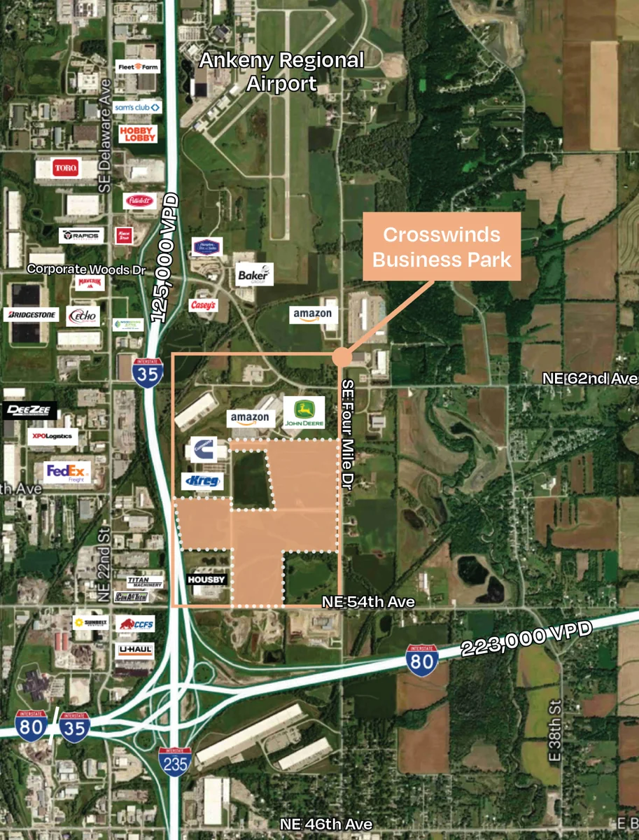 Crosswinds Business Park Outlots — Sale in Ankeny, IA, photo 6 of 6
