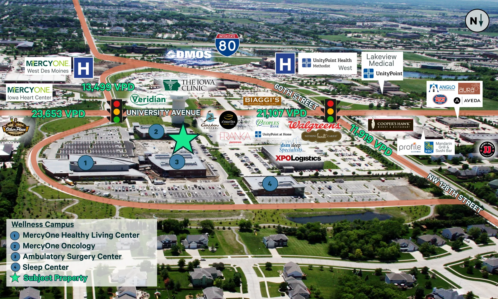 Mercy Wellness Campus Outlot — Sale in Clive, IA, photo 1 of 4