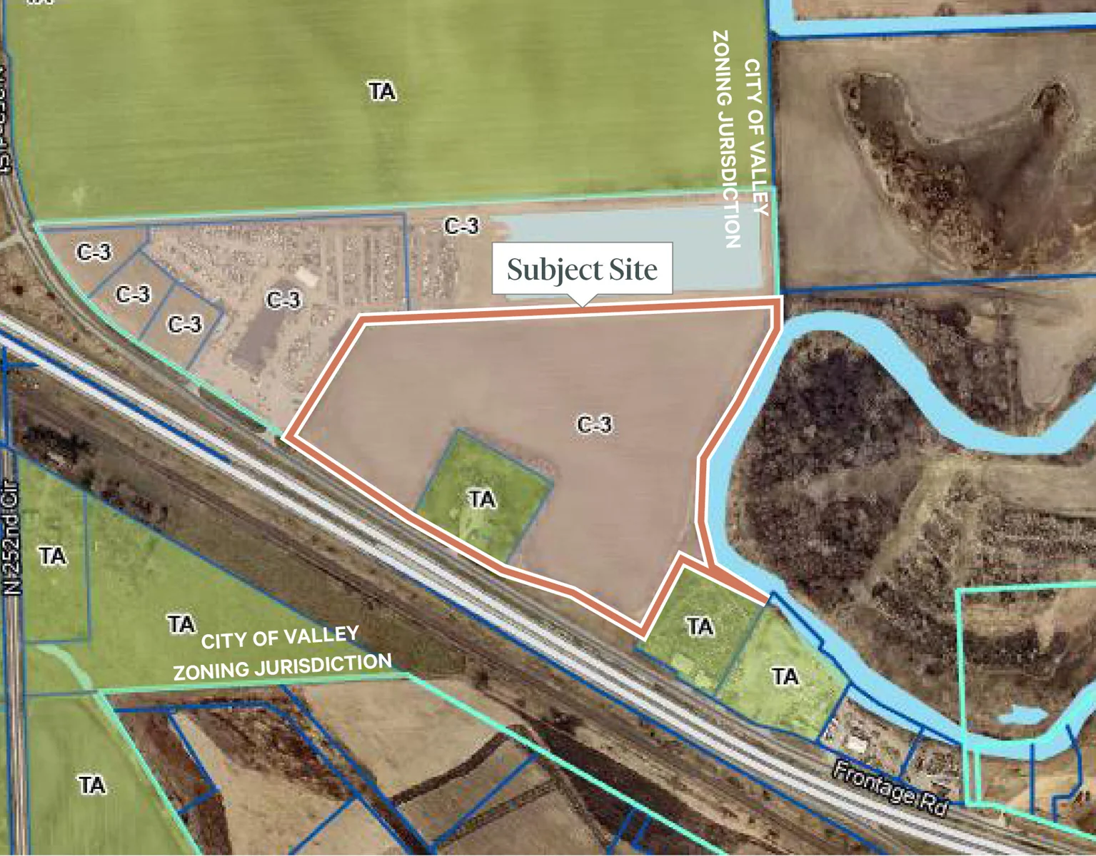 S Hwy 275 Frontage / Visibility | Commercial/Flex Land — Sale in Valley, NE, photo 3 of 5