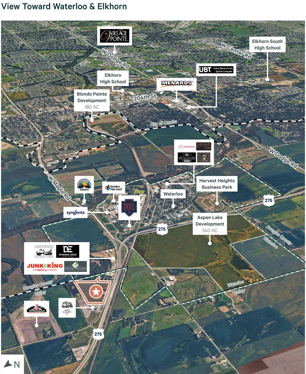 S Hwy 275 Frontage / Visibility | Commercial/Flex Land — Sale in Valley, NE, photo 4 of 5
