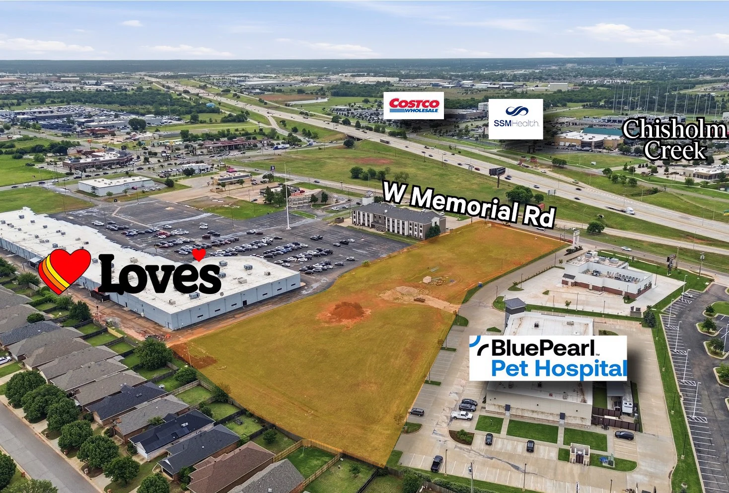 1401 W Memorial Rd Development Site — Sale in Oklahoma City, OK, photo 3 of 5