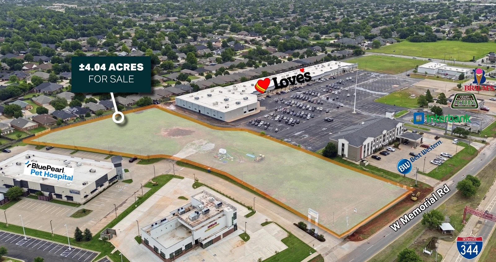 1401 W Memorial Rd Development Site — Sale in Oklahoma City, OK, photo 4 of 5