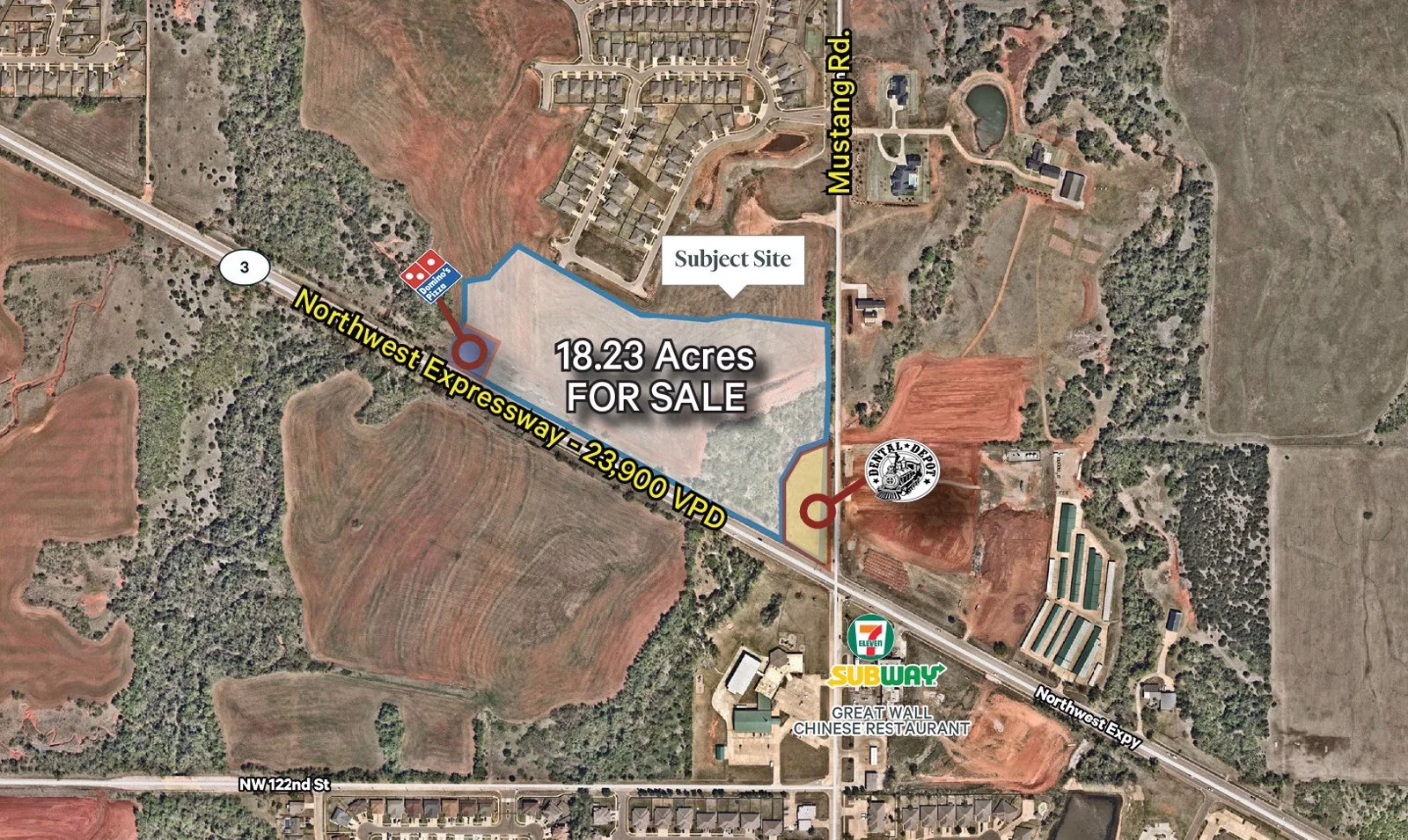 Land in Piedmont, OK — Sale in Piedmont, OK, photo 1 of 3