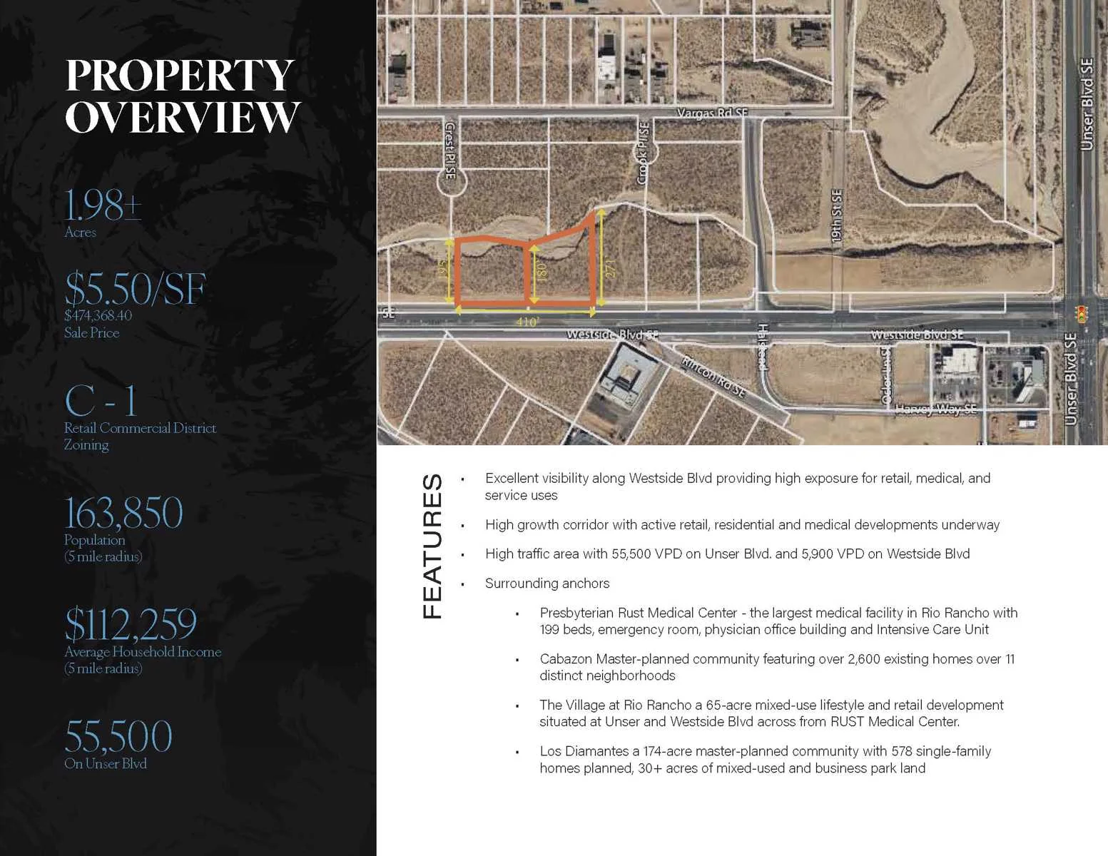 Westside Blvd Land — Sale in Rio Rancho, NM, photo 2 of 6