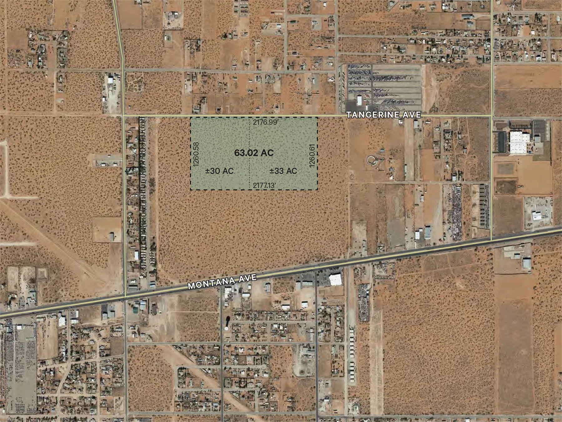 63.02 Acres - East El Paso, Texas — Sale in El Paso, TX, photo 2 of 3