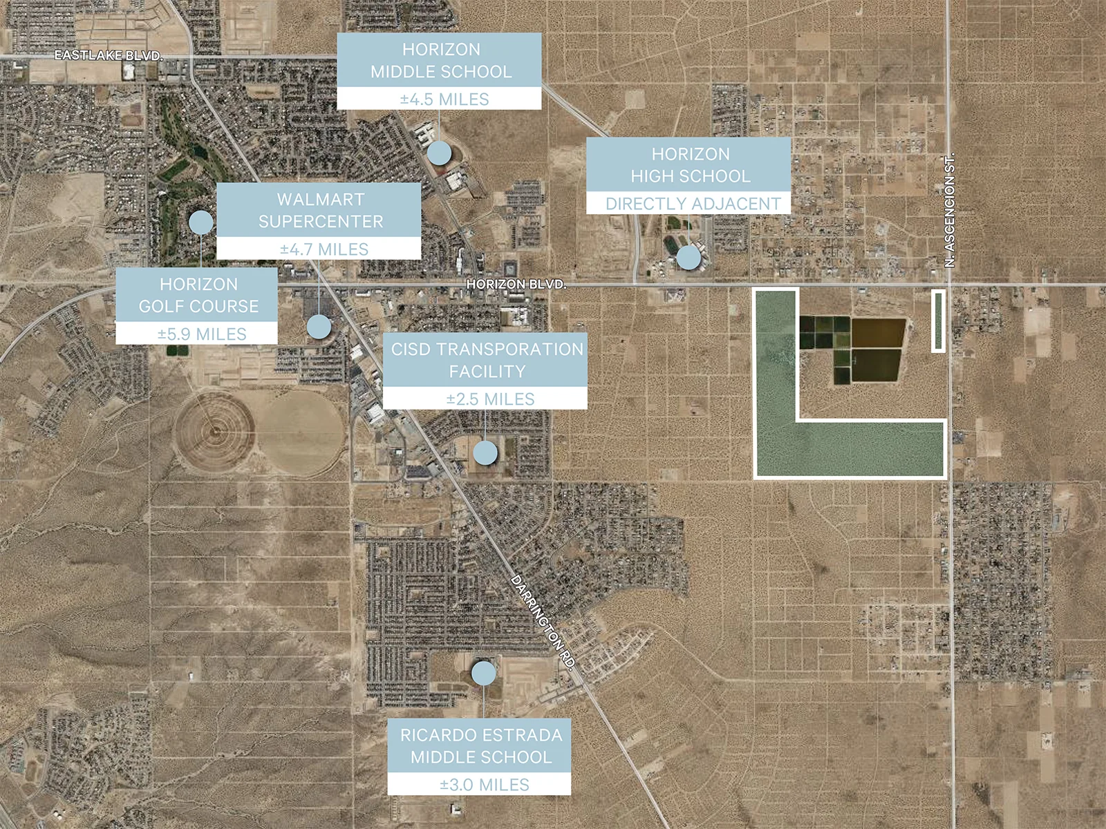Anderpont & Horizon Land Opportunity in Horizon, Texas — Sale in El Paso, TX, photo 3 of 5