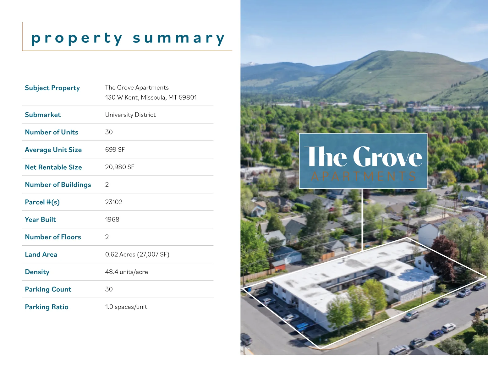 The Grove Apartments — Sale in Missoula, MT, photo 2 of 4