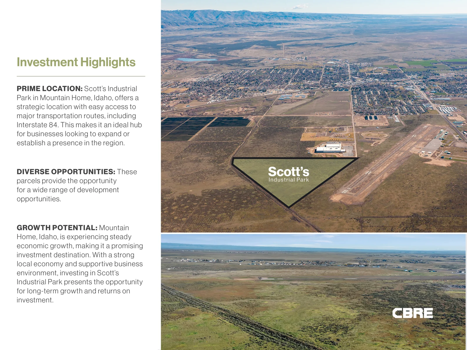 Scotts Industrial Park — Sale in Mountain Home, ID, photo 2 of 3