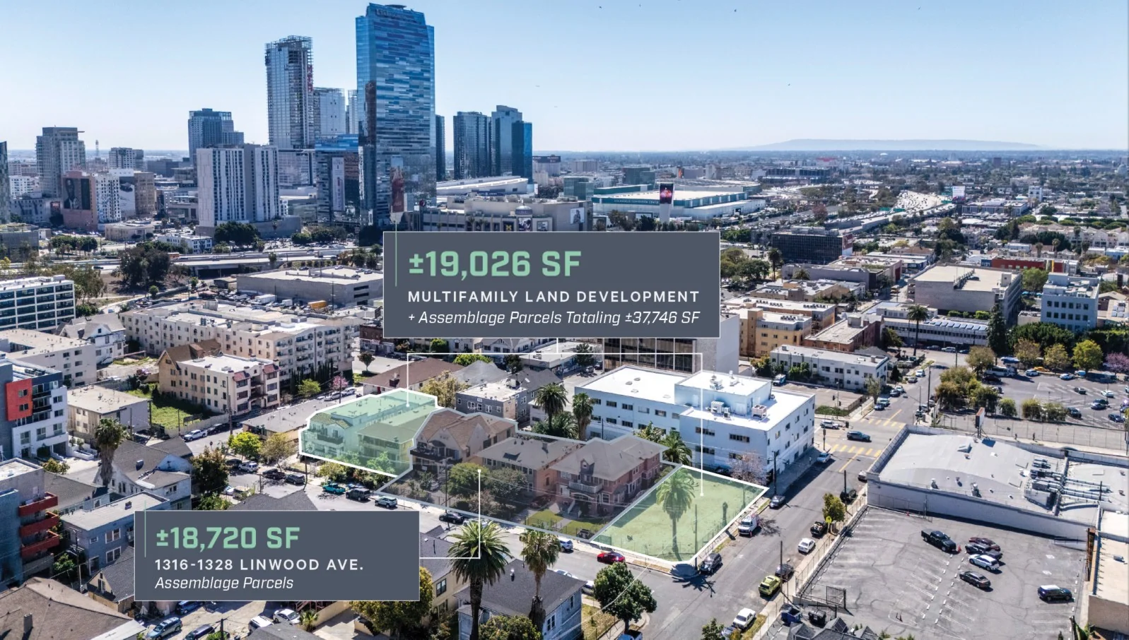 Los Angeles City West Development Assemblage — Sale in Los Angeles, CA, photo 1 of 4